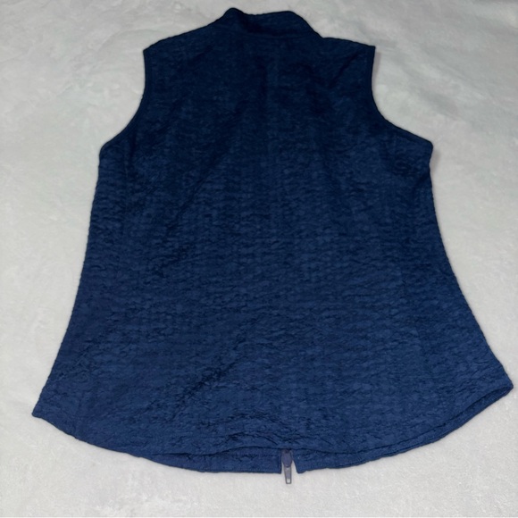 Greg Norman The Greenbrier Collection Women’s Vest in Navy Blue Size Medium - Picture 2 of 7